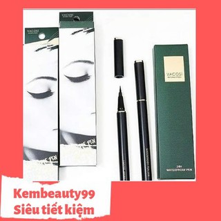 Kẻ mắt Vacosi Waterproof Eyeliner mẫu mới