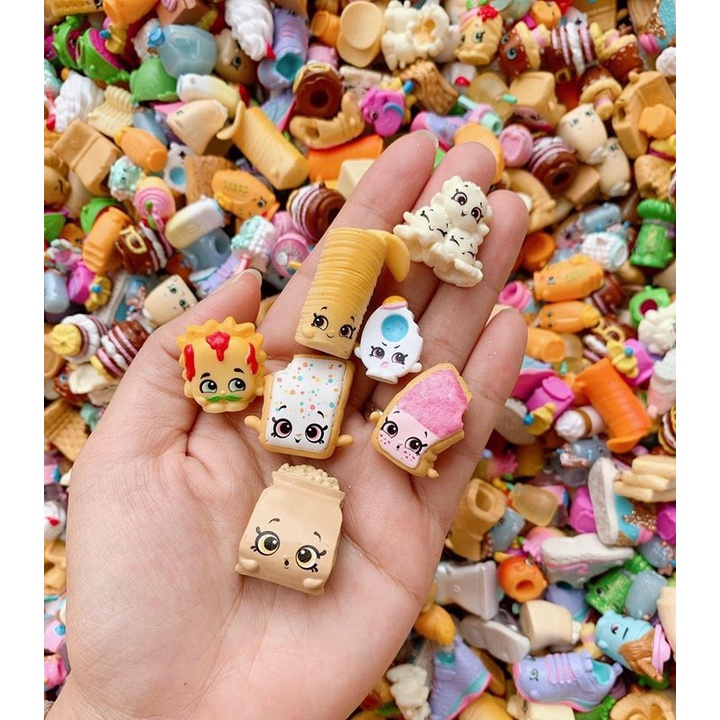🌈 Combo 20 mô hình Bánh kẹo Shopkins ngẫu nhiên khác nhau - Đồ chơi VNXK SHOPKINS Real Littles