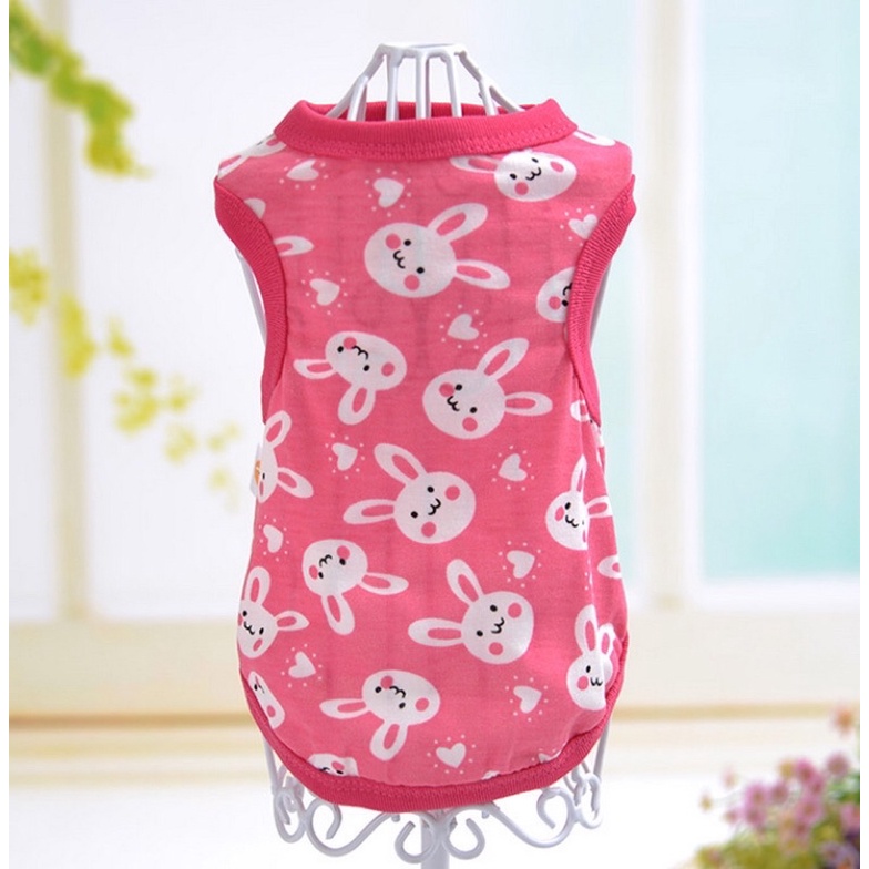 ÁO THUN MỎNG BA LỖ DỄ THƯƠNG CHO THÚ CƯNG