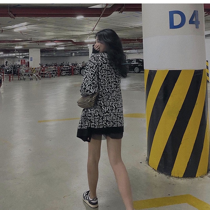 Áo Khoác Cardigan Chữ Len Dày M028 ( Ảnh Thật ) | BigBuy360 - bigbuy360.vn