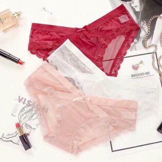 [SIÊU ĐẸP]Quần Lót ren cạp chéo sexy - QL.5779