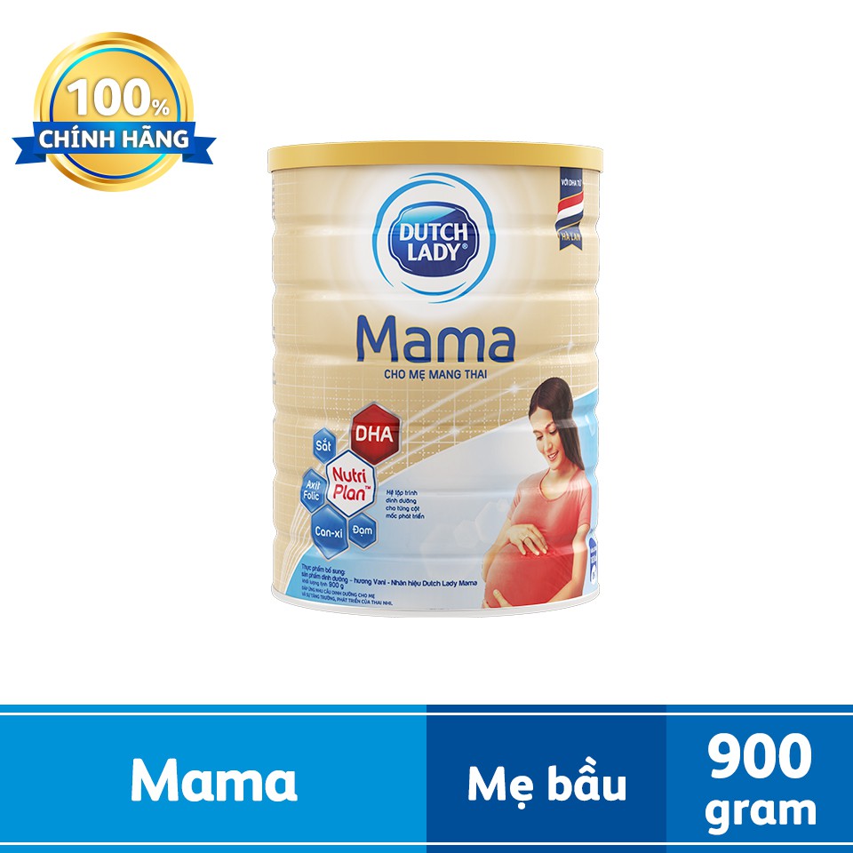 SỮA BỘT DUTCH LADY MAMA GOLD 900GR