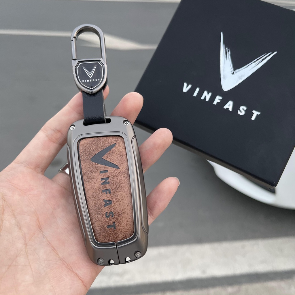 Vỏ ốp khoá xe hơi, Bọc chìa khoá ô tô Vinfast Lux a , Lux Sa 2.0 cao cấp M23-A1 dolashop