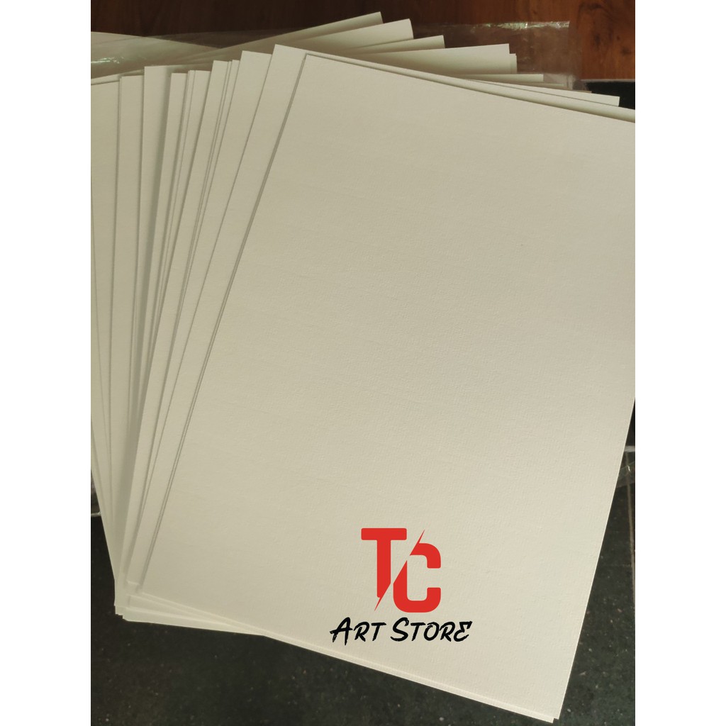 [TC Art Store] Giấy Vẽ Màu Nước Canson Hàn Vân Ngang Dày 250 gsm