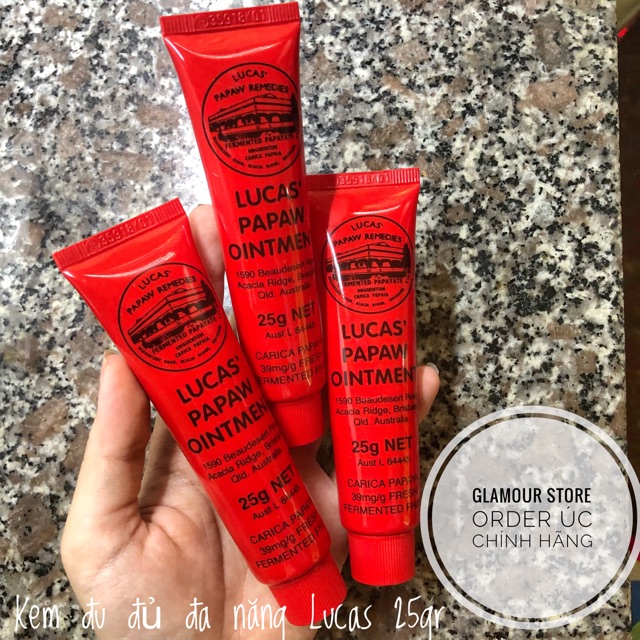 Kem đu đủ đa năng Lucas Pawpaw Ointment tuýp 50gr