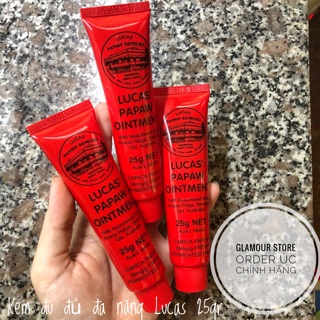 [2024] Kem đu đủ đa năng Lucas Pawpaw Ointment tuýp 50gr