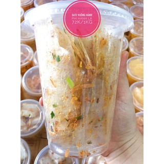 1kg bánh tráng vuông trộn hành lá hành phi