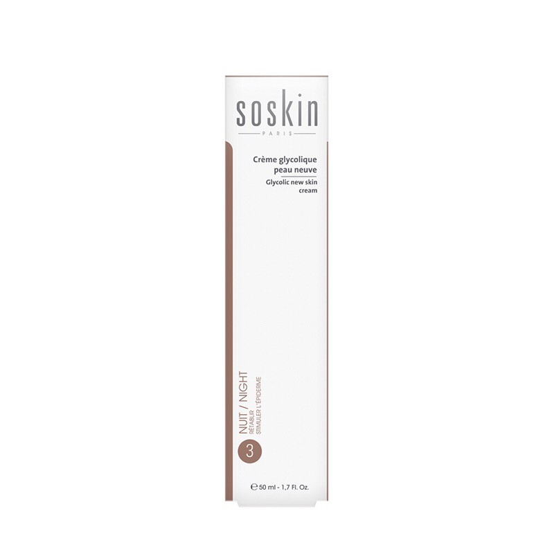 Kem tái tạo da Glycolic Soskin Glycolic New Skin Cream