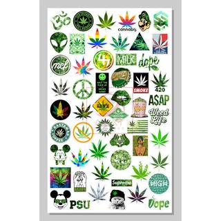 combo stickers chất, không thấm nước