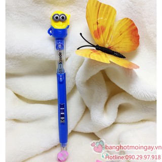 Bút chì bấm minion 0.5mm N256