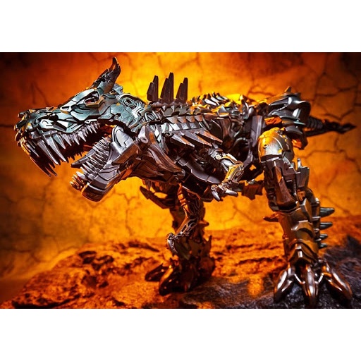 Mô hình Grimlock LS-05 BMB Transformers 38cm Grimlock LS05 Black Mamba - Đồ chơi lắp ghép LS05 người máy LS 05
