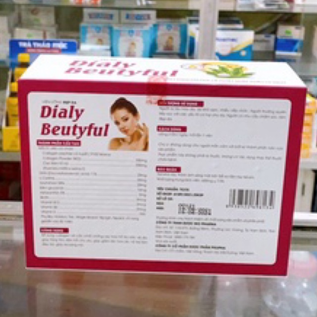 Viên uống đẹp da Dialy Beutyful - bổ sung collagen, giảm lão hoá, giúp da tươi sáng, mịn màng