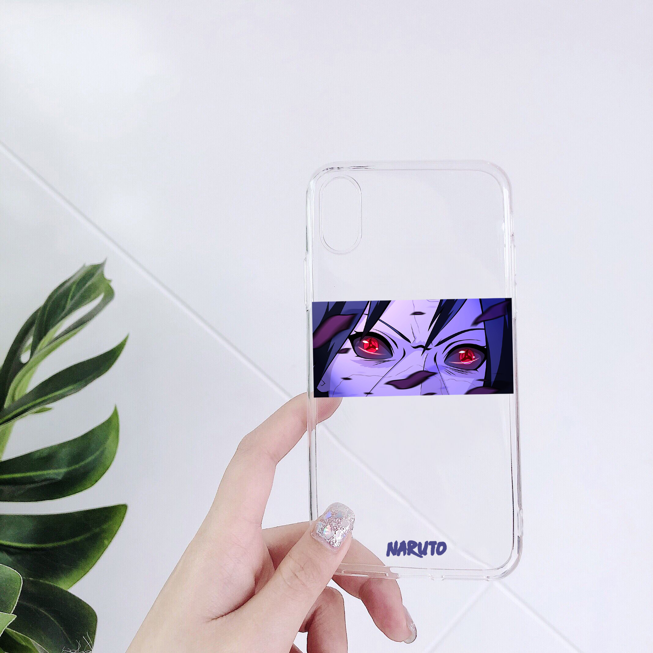 Ốp Điện Thoại Trong Suốt Họa Tiết Naruto Sasuke Kakashi Cho Zte Nubia Z9 Max Blade S6 Plus V18 V8 Play Redmagic 3 3s Mars 5g