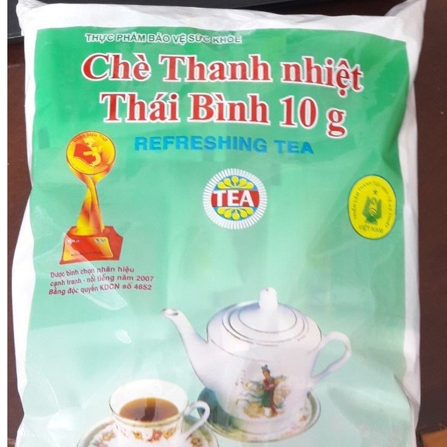 TRÀ THANH NHIỆT THÁI BÌNH bịch 100 gói