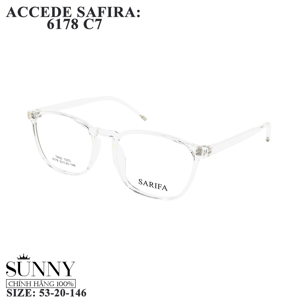Gọng kính Accede dòng Safira 6178- chính hãng Korea, bảo hành toàn quốc