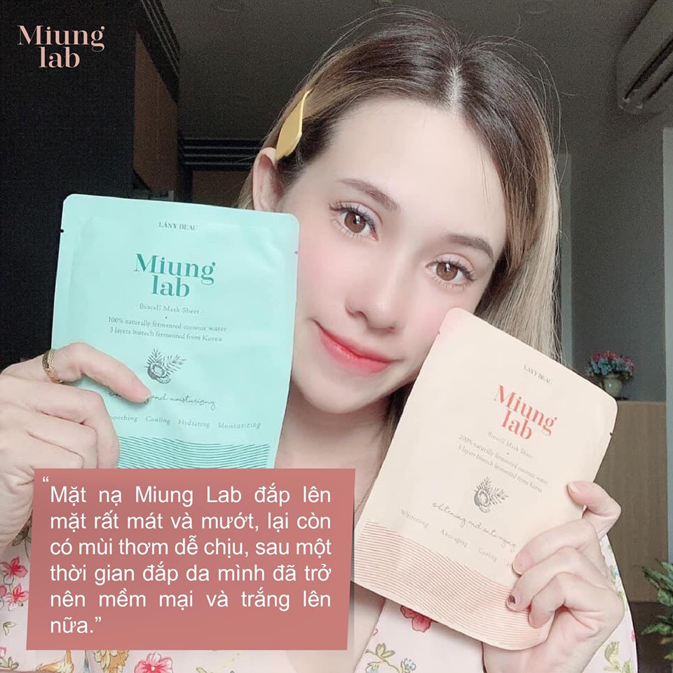 [ Giá Dùng Thử 1 miếng/49k ] Mặt Nạ Sinh Học Miung Lab _ Biocell Mask