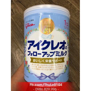 Sữa Glico số 9 mẫu mới (820g) Hàng công ty nhập khẩu nguyên lon