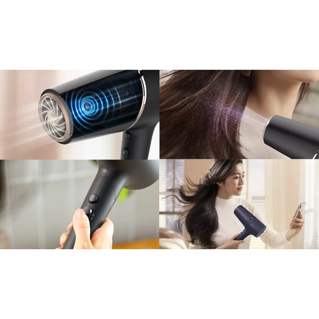 Máy sấy tóc Philips công suất 2300W BHD510, chống quá nhiệt, bảo hành 2 năm | Hàng chính hãng