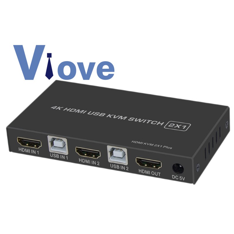 Công Tắc Kvm 2 Trong 1 4k Cho Bàn Phím Máy Tính, Chuột