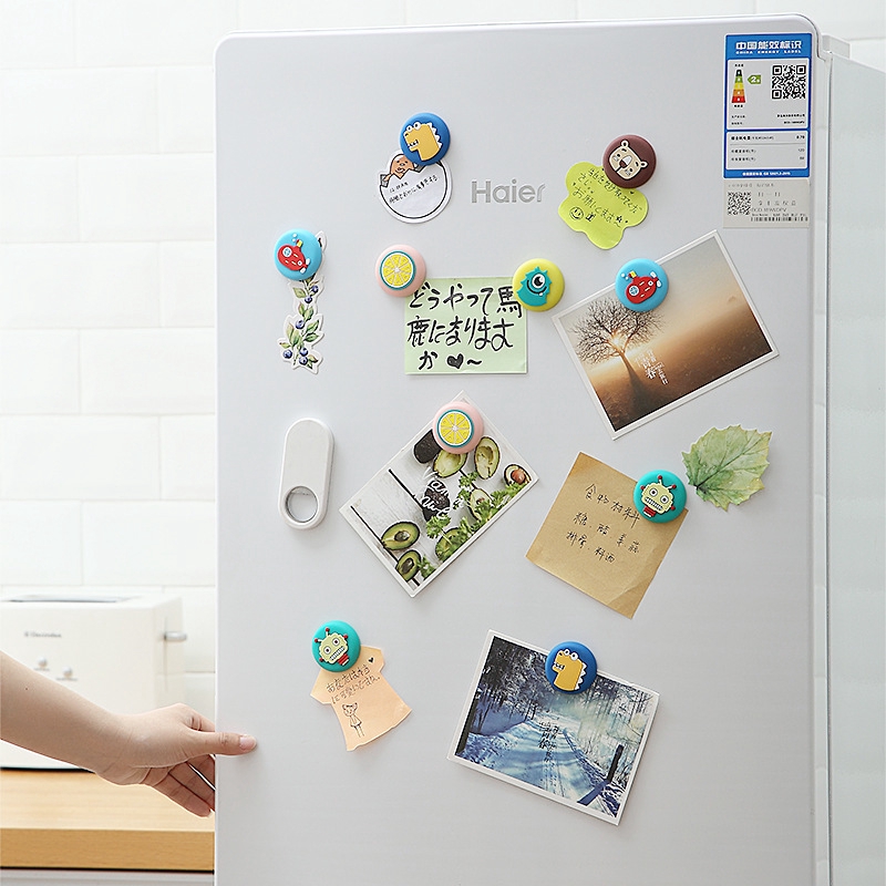 Nam châm tủ lạnh bằng nhựa PVC kiểu hoạt hình ngộ nghĩnh đáng yêu