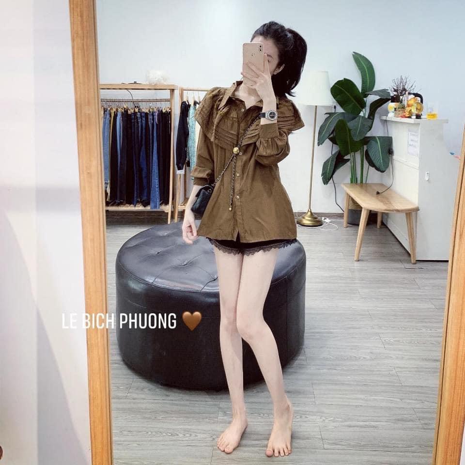 Áo Sơ mi cổ bèo
