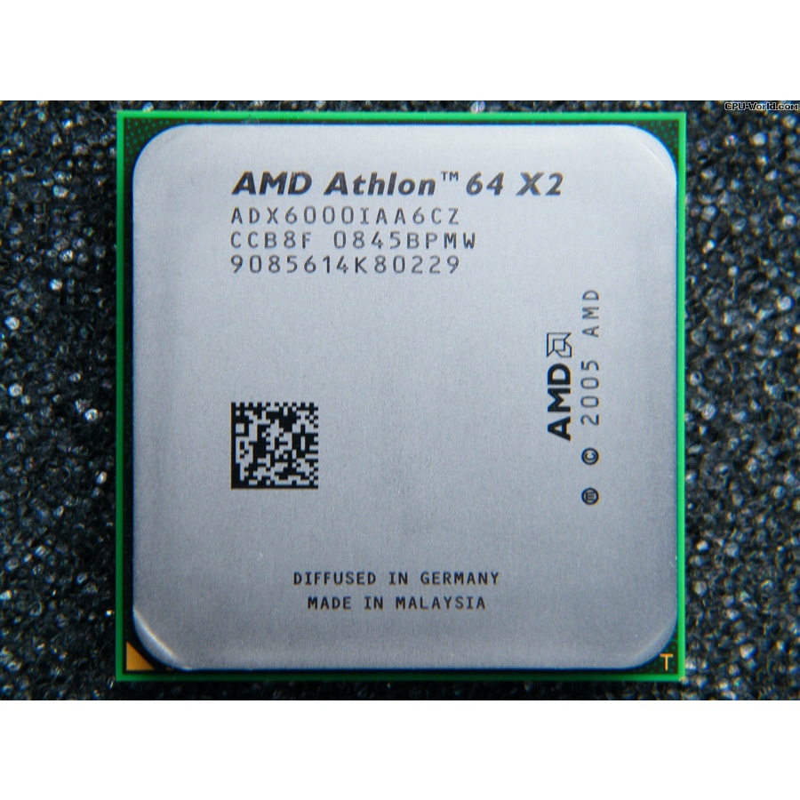 CPU AMD Athlon 64 X2 6000+ 3 GHz Dual-Core CPU Processor Socket AM2 | BigBuy360 - bigbuy360.vn