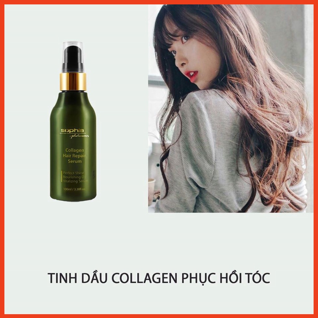 Tinh dầu Collagen phục hồi tóc hư tổn, tóc khô xơ 100ml Hàn Quốc