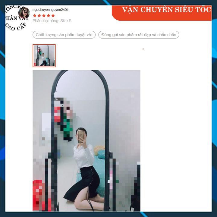 Ảnh Thật - Feedback Chân váy nữ dáng dài công sở cao cấp Tổng Kho CV14 đầm bút chì xẻ sườn ngọc | BigBuy360 - bigbuy360.vn