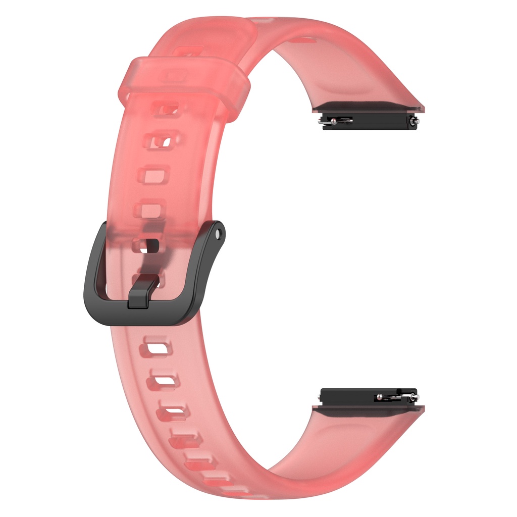 Dây Đeo Silicon Mềm Trong Suốt Chống Nước Cho Đồng Hồ Thông Minh Huawei band 7