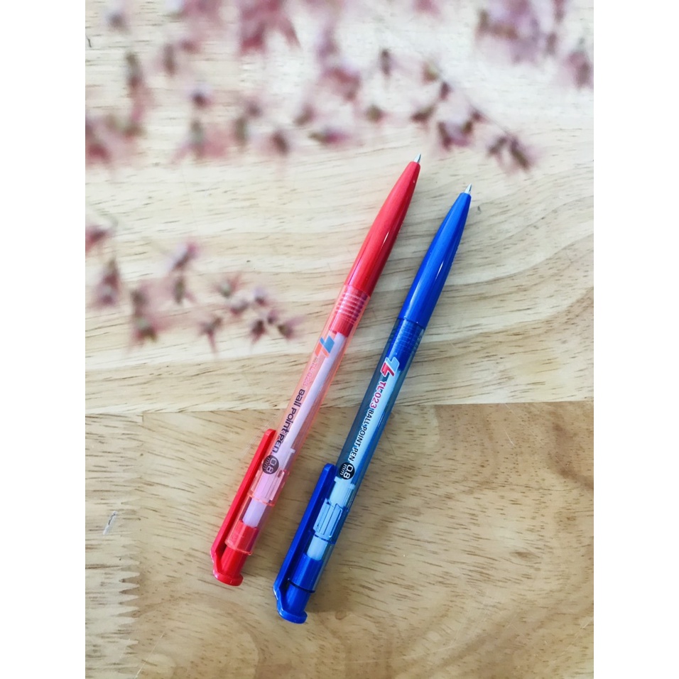 Bút bi TL-023 0.8mm - MÀU ĐỎ