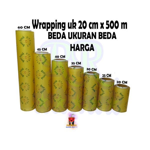 Màng Nhựa Bọc Thực Phẩm Tươi Ngon 20cm X 500m