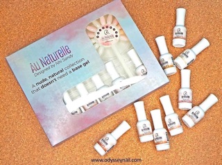 ONS AU NATURELLE SET <Set sơn gel màu nude ONS>