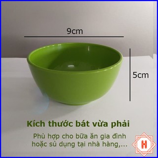 Song Long Plastic Bát ăn cơm nhựa phíp – an toàn khi sử dụng { H }