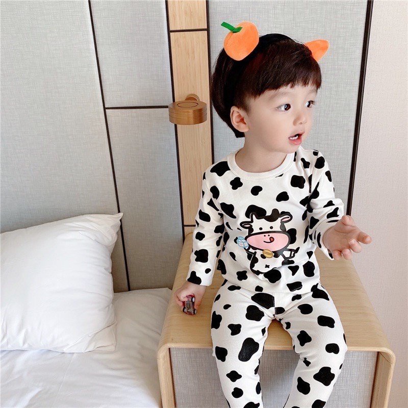 Đồ Bộ Quần Áo Dài Tay Cho Bé Mặc Thu Đông TTR52