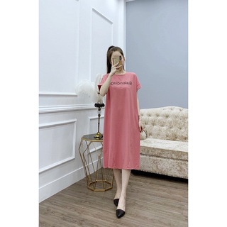 Đầm bầu chất thun