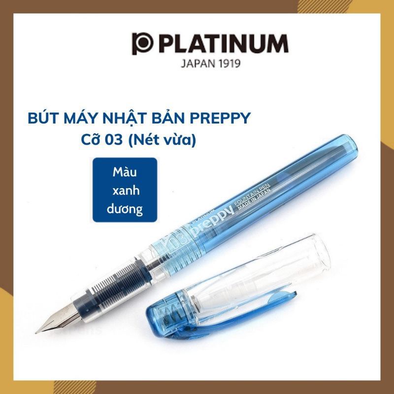 BÚT MÁY  PREPPY 02 - 03 NHẬT BẢN - Bút Máy Học Sinh Cho Bạn mới bắt đầu học viết (Ngòi viết trơn và êm)