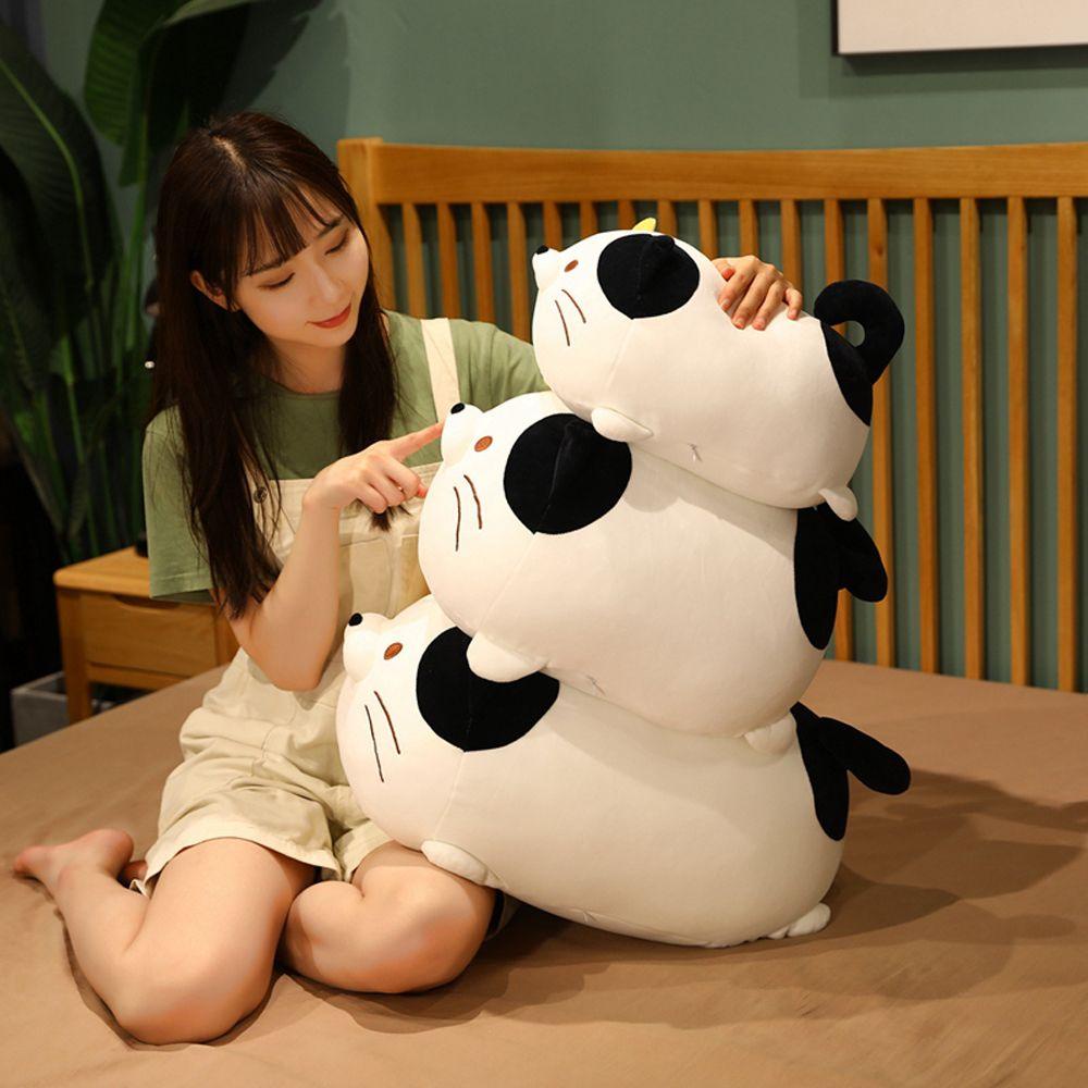 ANEMONE Mèo Nhồi Bông Mềm Mại Trang Trí Ghế Sofa