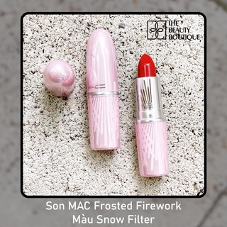 Son MAC Frosted Firework màu Snowfilter