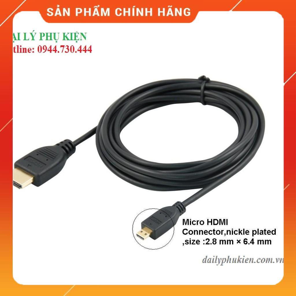 Dây micro HDMI sang HDMI , Micro HDMI to HDMI giá rẻ dailyphukien