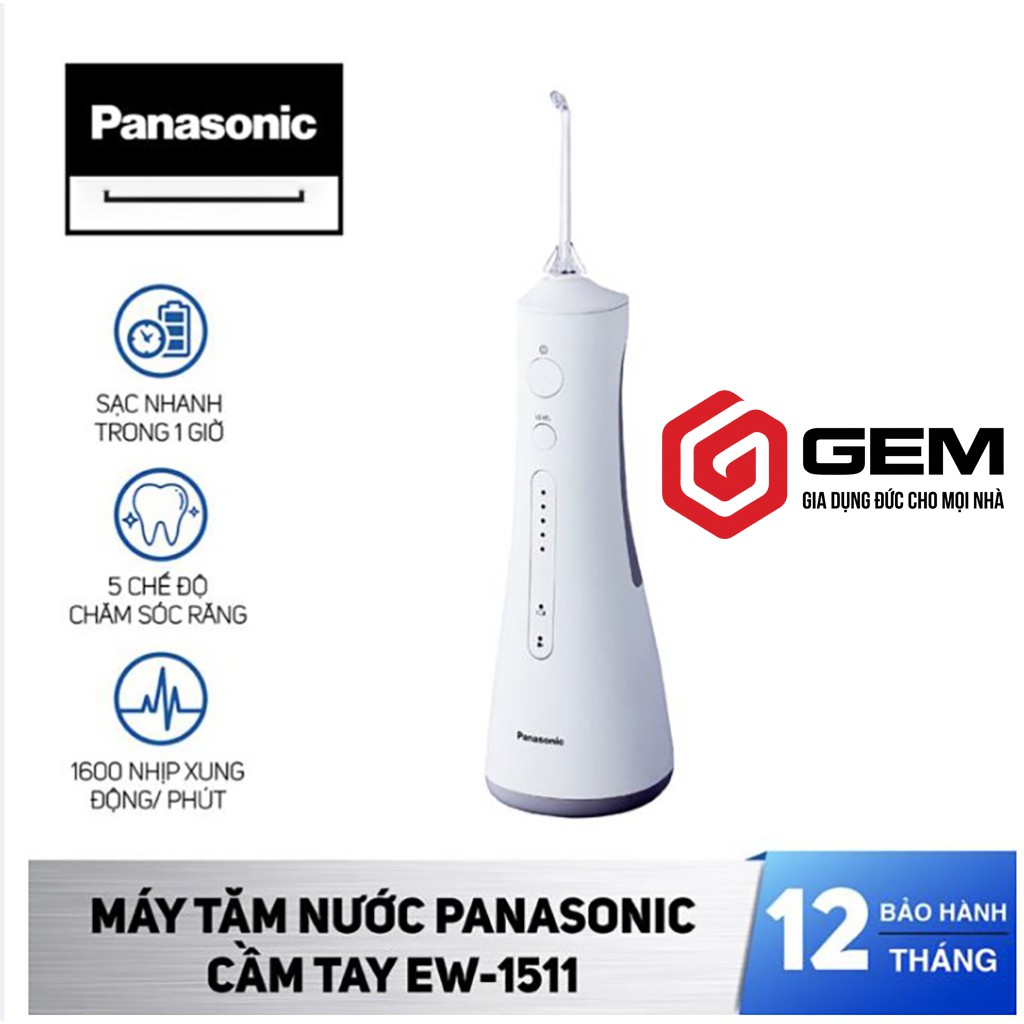 Tăm nước Panasonic EW1511 - Chuyên gia chăm sóc răng nướu