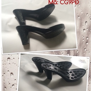 Bộ phụ kiện móc giày len cao gót