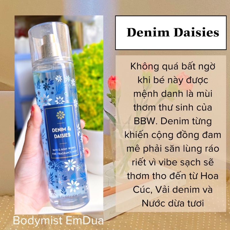 Xịt Thơm Toàn Thân - DENIM DAISIES 236ml