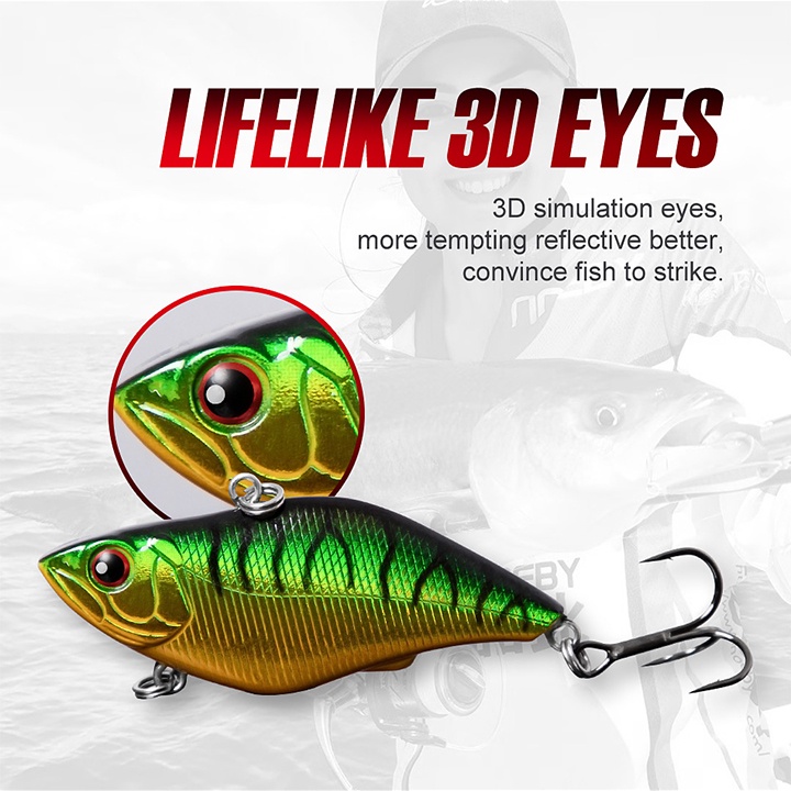 Mồi câu lure lửng - Noeby NBL 9002 - 6cm - 10g - mồi câu lure cá lóc cá chẽm