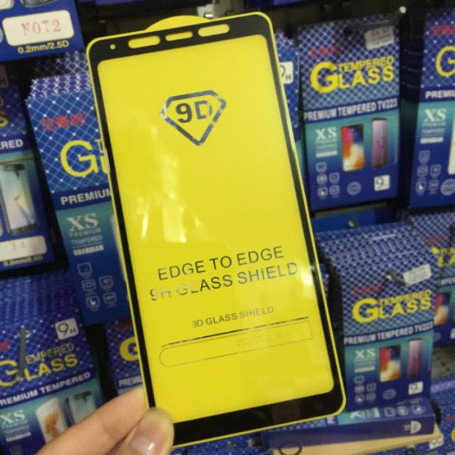 Kính cường lực 9D Full Keo,Full màn galaxy A9 2018