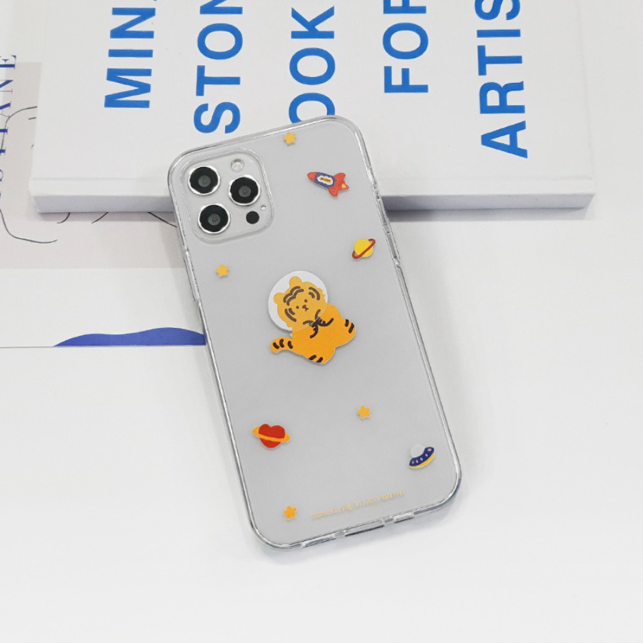 Korea Cute Phone Case with Griptoks Galaxy S22  Momocase Compatible for iPhone All Models Samsung