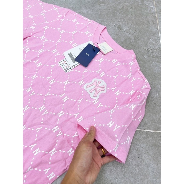Áo MLB logo thêu monogram