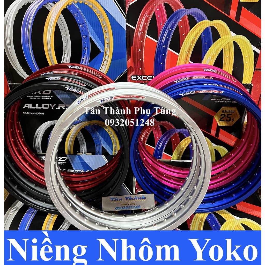 Niềng nhôm Yoko Thailand 1.4-1.6 Dochoixemay