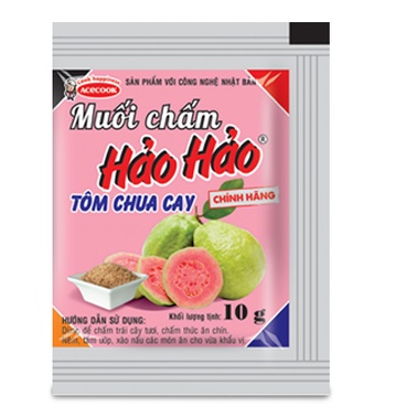 Muối Hảo Hảo Chính Hãng, Dạng Hũ 120g, Đồ Ăn Vặt Nhà Sóc Ngon Bổ Rẻ Sạch