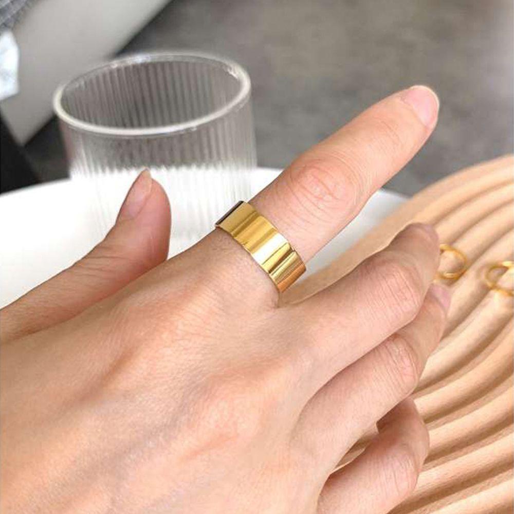 Nhẫn VANES1 Chất Liệu Thép Titan Cho Cặp Đôi|Trang Sức Thời Trang