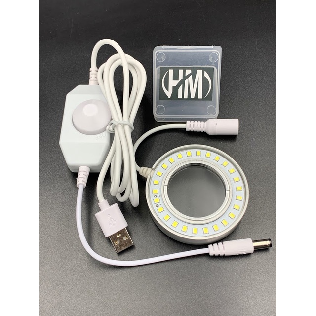 Đèn kính hiển vi bóng LED có kính chống bụi  TRẮNG